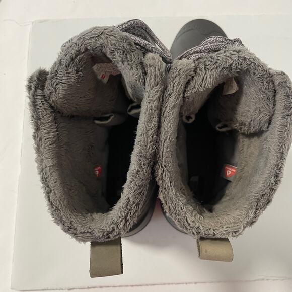 The North Face Womens Shellista Shorty Winter Boot 7.5 Brown Waterproof Faux Fur - Picture 11 of 15